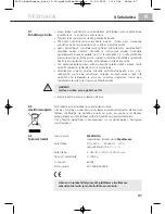 Предварительный просмотр 51 страницы Medisana MEDIBREEZE Instruction Manual