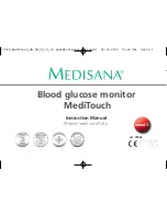 Medisana MediTouch Instruction Manual предпросмотр