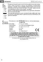 Предварительный просмотр 52 страницы Medisana MP 810 Instruction Manual