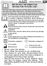 Предварительный просмотр 15 страницы Medisana MP 815 Instruction Manual