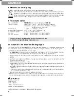 Preview for 6 page of Medisana MP 820 Instruction Manual