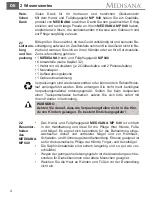 Preview for 10 page of Medisana MP 840 Instruction Manual