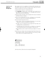 Предварительный просмотр 13 страницы Medisana MPS 85126 Instruction Manual