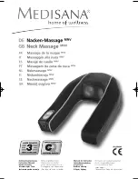 Medisana Neck Massage 88941 Instruction Manual preview