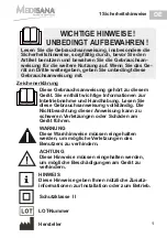 Preview for 5 page of Medisana NM 862 Instruction Manual