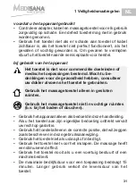 Preview for 35 page of Medisana NM 862 Instruction Manual