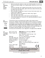 Preview for 25 page of Medisana NM 865 Instruction Manual