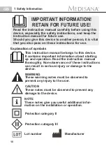 Preview for 14 page of Medisana PowerRoll Instruction Manual