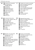 Preview for 4 page of Medisana PR-F90 Instruction Manual