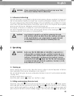 Preview for 15 page of Medisana PR-H90 Instruction Manual