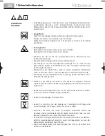 Предварительный просмотр 6 страницы Medisana PSA Instruction Manual Addendum