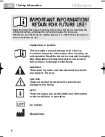 Предварительный просмотр 12 страницы Medisana PSA Instruction Manual Addendum