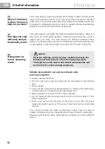 Preview for 16 page of Medisana PSC 40430 Manual