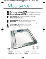 Medisana PSM 40445 Instruction Manual preview