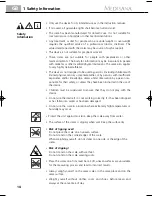 Preview for 20 page of Medisana PSM 40446 Instruction Manual