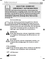 Preview for 5 page of Medisana Sleepace Instruction Manual