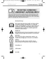 Preview for 7 page of Medisana SMC Instruction Manual