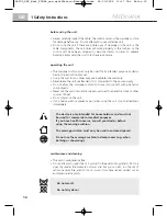 Preview for 16 page of Medisana SMC Instruction Manual