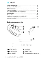 Предварительный просмотр 2 страницы Medisana ViFit connect MX3 Instruction Manual