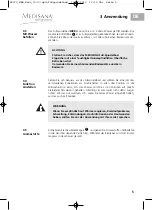 Предварительный просмотр 11 страницы Medisana WBB Instruction Manual