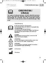 Предварительный просмотр 63 страницы Medisana WBB Instruction Manual