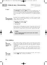 Предварительный просмотр 66 страницы Medisana WBB Instruction Manual