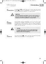 Предварительный просмотр 67 страницы Medisana WBB Instruction Manual