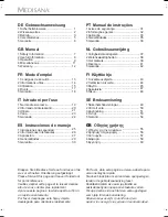 Preview for 2 page of Medisana WL 450 Manual