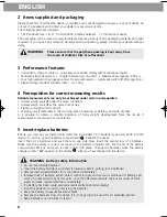 Preview for 8 page of Medisana XL Instruction Manual