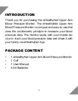 Preview for 4 page of MediSen MBP-012-B User Manual