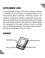 Preview for 5 page of MediSen MBP-012-B User Manual