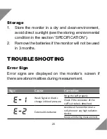 Preview for 20 page of MediSen MBP-012-B User Manual