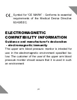 Preview for 23 page of MediSen MBP-012-B User Manual