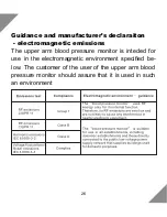 Preview for 26 page of MediSen MBP-012-B User Manual