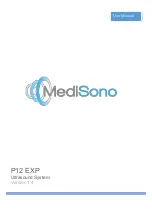 MediSono P12 EXP User Manual предпросмотр