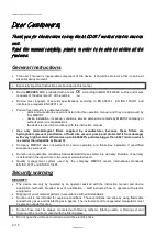 Preview for 2 page of Medist MEVACS M90 User Manual