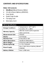 Preview for 6 page of MediSure Blood glucose monitoring system Manual