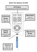 Preview for 8 page of MediSure Blood glucose monitoring system Manual