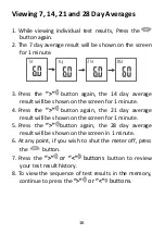 Preview for 18 page of MediSure Blood glucose monitoring system Manual