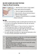 Preview for 22 page of MediSure Blood glucose monitoring system Manual