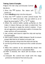 Preview for 25 page of MediSure Blood glucose monitoring system Manual