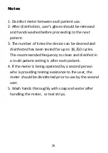 Preview for 28 page of MediSure Blood glucose monitoring system Manual