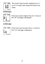 Preview for 34 page of MediSure Blood glucose monitoring system Manual