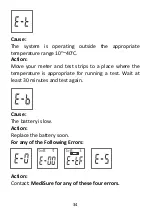 Preview for 36 page of MediSure Blood glucose monitoring system Manual