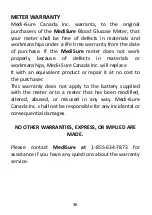 Preview for 38 page of MediSure Blood glucose monitoring system Manual