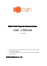 Preview for 1 page of Meditech C-Scan User Manual