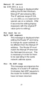 Предварительный просмотр 45 страницы MEDITRONIK Wi-Net Window Operating Instructions Addendum