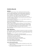 Preview for 3 page of Medivon CF-2507-PK Instruction Manual