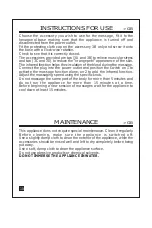 Предварительный просмотр 10 страницы medizen m240 Instructions For Use Manual