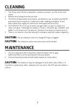 Предварительный просмотр 8 страницы Medline Aeromist Colors MCS70004 Instruction Manual